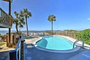 Beachfront Cedar Key Condo with Pool, Spa and Views!
